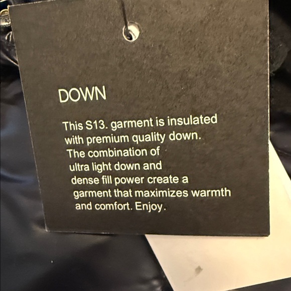 S13 NEW YORK ~ XL Chelsea High-Shine Faux-Fur-Trim Hooded Down Puffer Coat - Picture 8 of 12